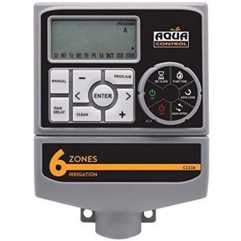 Aqua Control Programador riego, Gris, C1116