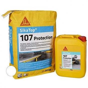 Micro Mortero Hidráulico Sika Sikatop 107 Protección Blanco 25kg
