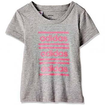 adidas Yg CF tee Camiseta, Unisex niños, brgrin/Seroso, 116