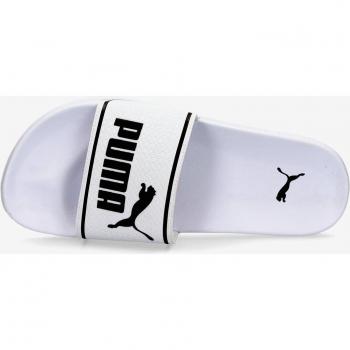 Puma Leadcat 2.0 Unisex Pool and Beach Sandals - White/Black