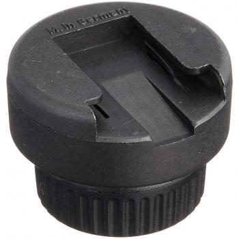 Manfrotto 143S - Zapata de conexión para flash, negro