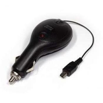Cargador de coche (12V/24V) para mini USB Cable Reel