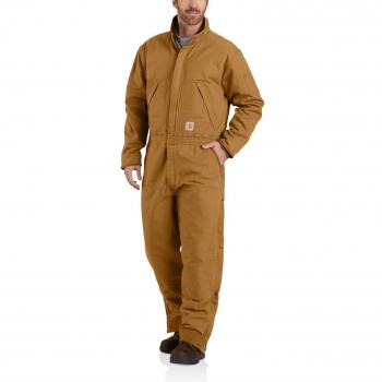 Carhartt Washed Duck Insulated Overall Marrón 2XL