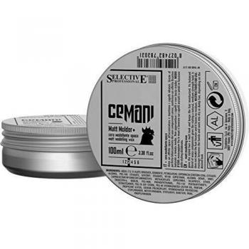 Selective Professional Cemani Matt Molder Wax 100ml - Opaque Styling Paste for Hair