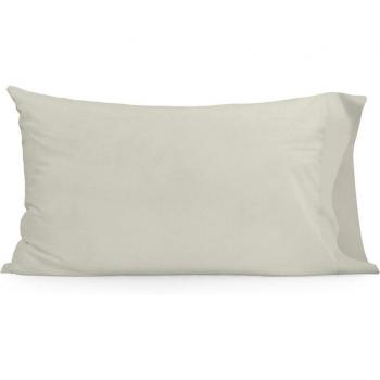 Funda de almohada beige de calidad premium fabricada en España