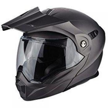 Scorpion Casco de moto ADX 1 SOLID Matt Anthracite, Anthracite, L