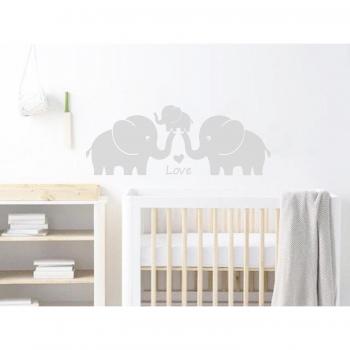 BDECOLL egatinas de Pared para niños, elefante hipoalergénica ,Vinilo Pegatinas Decorativas Adhesiva Pared Dormitorio Salón Guardería Habitación Infantiles Niños Bebésegatinas de Pared para niños, elefante hipoalergénica ,Vinilo Pegatinas Decorat