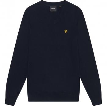 Lyle & Scott Men's Cotton Merino V-Neck Sweater
