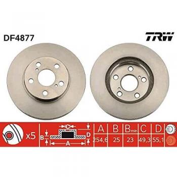 TRW AUTOMOTIVE AFTERMARKET DF4877 TRW