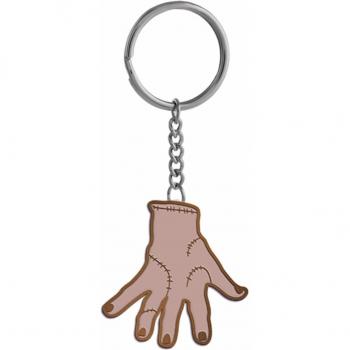Llavero Mano Cosa Miércoles - Llavero, diseño original en forma de mano, material resistente, colores vibrantes, tamaño compacto y ligero, ideal para llaves o como accesorio decorativo