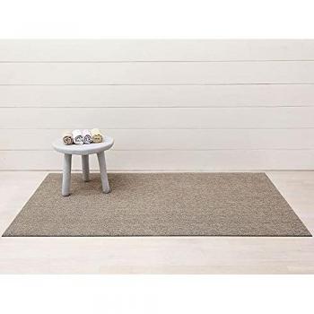 Chilewich Heathered Utility Mat 24 x 36 inches Beige Polyester/Vinyl