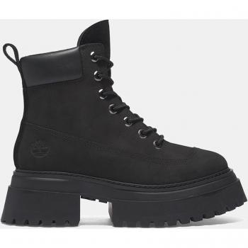 Timberland Women's Sky 6-Inch Nubuck Platform Block Heel Boots