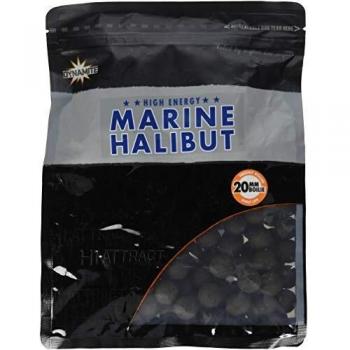 Dynamite Baits Marine Halibut Boilie de Pesca, marrón, 20 mm