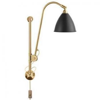 Aplique de Pared Bestlite BL5 Negro y Latón - GUBI