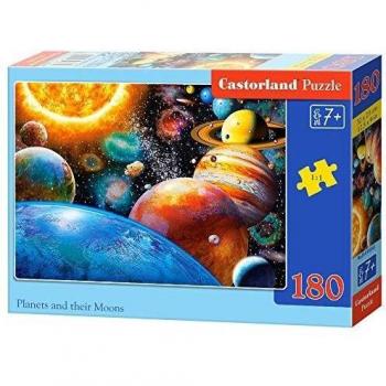 Puzzle Castorland Planetas y sus Lunas 180 Piezas