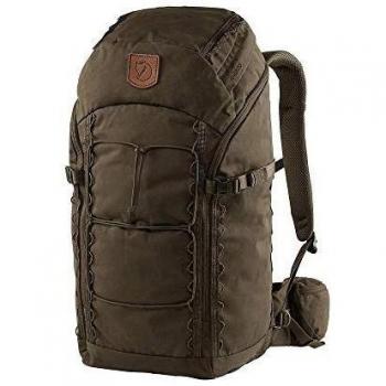 Mochila Fjällräven Singi 28L color oliva oscuro, capacidad 28 litros