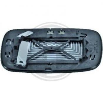 Cristal de espejo retrovisor exterior DIEDERICHS 7614026