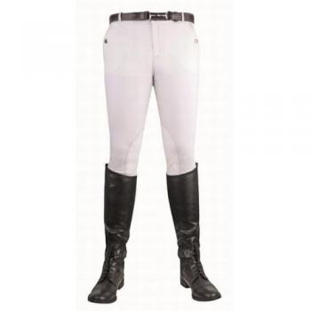 HKM Hombre Equitación Vera Classic Alos rodilla., todo el año, hombre, color Blanco - blanco, tamaño 52