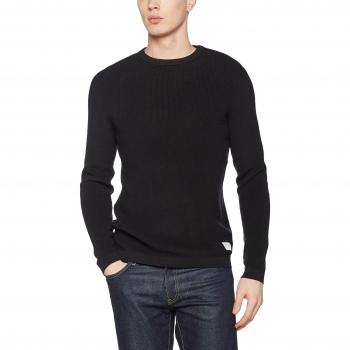 Jack & Jones 12117161, Suéter Para Hombre, Negro