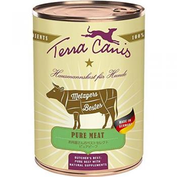 Terra Canis Carne Pura 400g - Vacuno de calidad premium