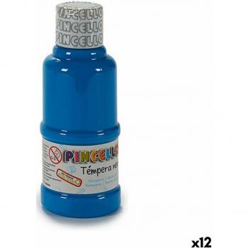 Témperas Neon Azul 120 ml (12 Unidades)
