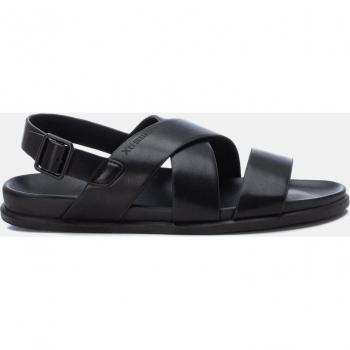Sandalias de Hombre XTI 142535 NEGRO con Cierre de Hebilla y Suela de Goma