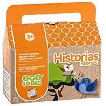 Cefa Toys- Eco Logic Historias Juego de Fichas, Multicolor