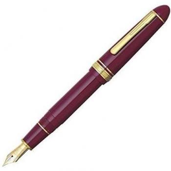 Platinum Pluma estilográfica President # 10 ptb20000p – Rojo vino – B