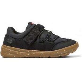 Camper Ergo Kids Zapatillas Negras de Poliéster con Cordones para Niño