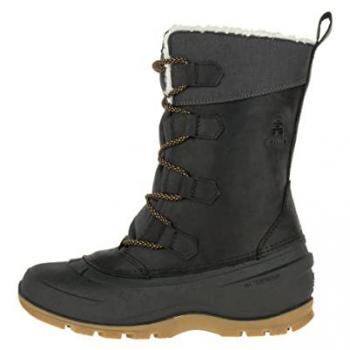 Botas de Nieve Kamik Snowgem para Mujer, Talla 40, Color Negro, Impermeables y Aislantes
