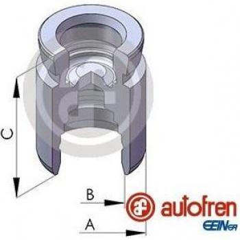 Émbolo de pinza del freno AUTOFREN SEINSA D025652, Piston trasero para freno
