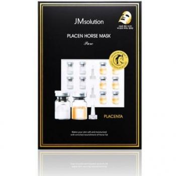 JMsolution Placen Horse Pure Sheet Mask - 10 Pieces