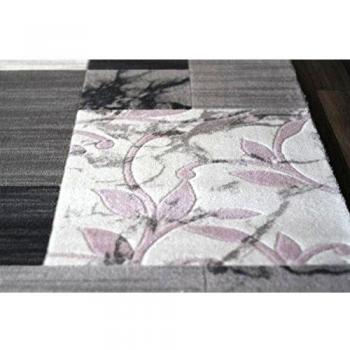 DolceMora Sehrazat Home y 8001 - Alfombra, 1.70 x 0.80 x 17.00 cm, color gris