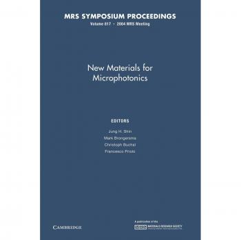 Nuevos Materiales para Microfotonica V817 PB Cambridge