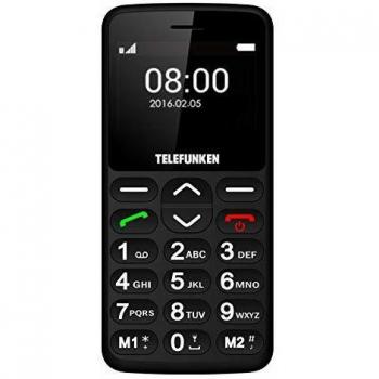 TELEFUNKEN - Teléfono Móvil Telefunken TM 140 Cosi Negro - Teléfono Libre - Comprar Al Mejor Precio