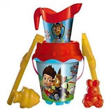 PAW PATROL Set Cubo Castillo de 18 cm con regadera
