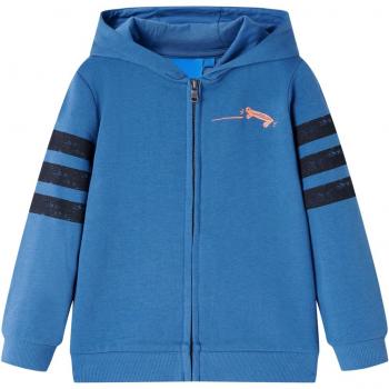 Sudadera Infantil con Capucha Azul Talla 128