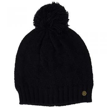 Roxy Poetic Season Gorro de Punto, Mujer, Negro
