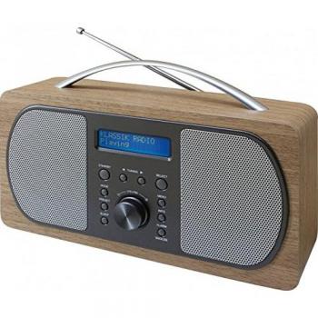 Soundmaster DAB600 Reloj Digital Marrón - Radio
