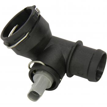 Brida de refrigerante VAICO V10-9760 con sensor de calidad para Volkswagen Golf 5, Touran I y Golf 6