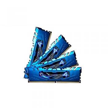G Habilidad Ripjaws 4 F4-2133C15Q-16GRB Kit Módulo de memoria de 16GB con Heatspreader - Azul