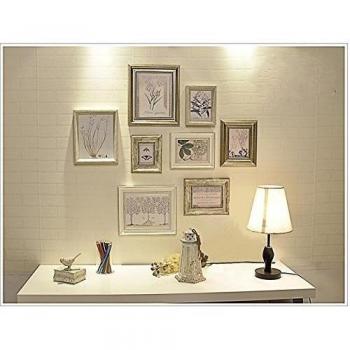 Conjunto de Marcos de Fotos con RD8 Imágenes, Marco de Fotos, Conjunto de Marcos de Fotos de Pared con 8 Marcos de Alta Calidad, Conjunto de marcos de fotos de pared grande, 90cm x 103m, Mejores Decoraciones de Pared, Marcos de Fotos Vintage