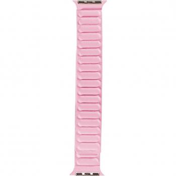 Correa de PU Friendly License Magnética Eslabones para Apple Watch 38/40/41 mm en color rosa