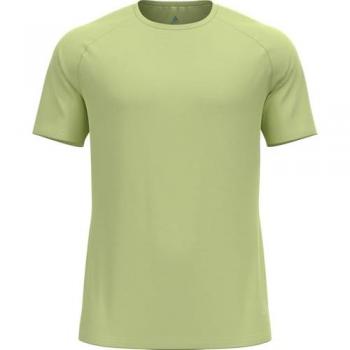 Camiseta técnica Odlo Essential 365 de manga corta para hombre en color verde, talla L
