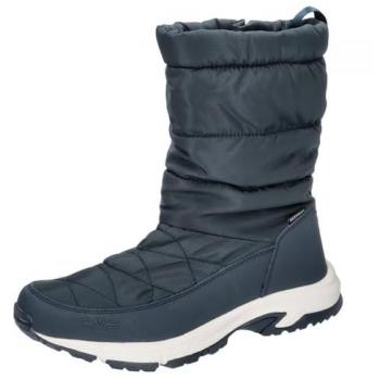 Botas de Nieve CMP Yakka WP para Mujer, Color Negro y Azul, Talla 37 EU