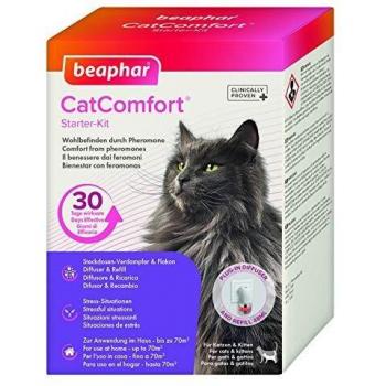 Beaphar Catcomfort Gatos Difusor y Recarga, 48 ml