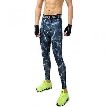 Jimmy Design - Pantalones legging térmicos de compresión para hombre Varios colores tonnerre Talla:xx-large