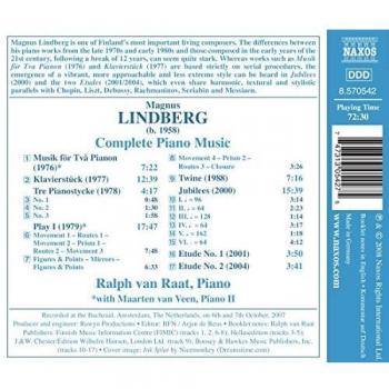 Complete Piano Music - LINDBERG, M.