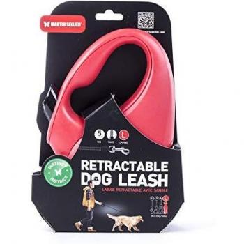 Correa y Collar para Perros Martin Sellier Instinct Rojo