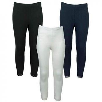 NAME IT Nkfvista Capri Noos Leggings para niña Blanco 80 cm
